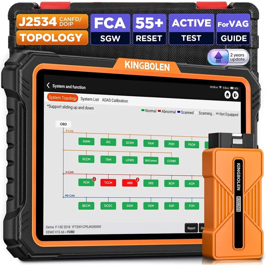 Kingbolen K10 Ultra - máquina de diagnosis multimarca de gama alta