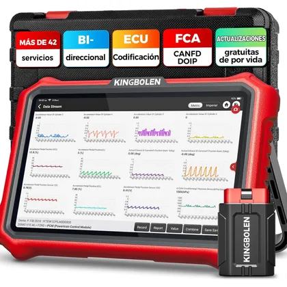Kingbolen K8 Pro - máquina de diagnosis inalámbrica con actualizaciones de por vida